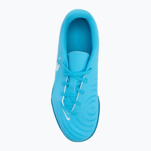 Încălțăminte de fotbal pentru copii Nike Phantom GX II Club IC blue fury/white