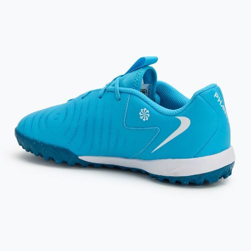 Încălțăminte de fotbal pentru copii Nike Phantom GX II Academy TF blue fury/white