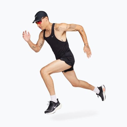 Tank top de alergare pentru bărbați Nike Fast Dri-Fit black