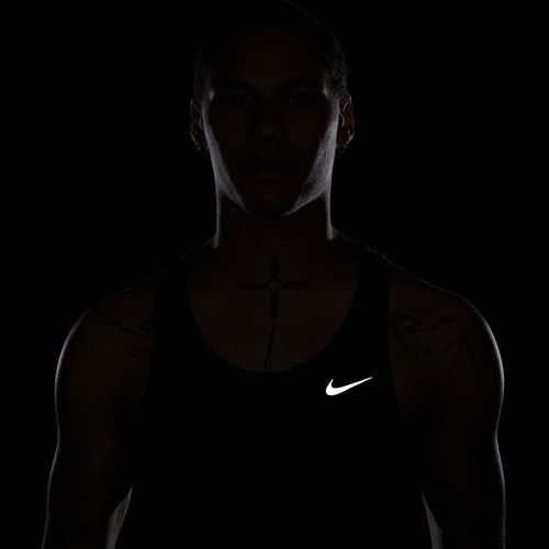 Tank top de alergare pentru bărbați Nike Fast Dri-Fit black