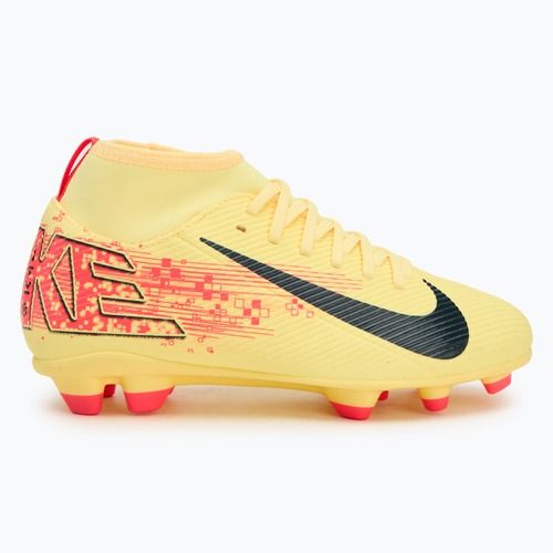 Încălțăminte de fotbal pentru copii Nike Superfly 10 Club Kylian Mbappe FG/MG light laser orange/armory navy