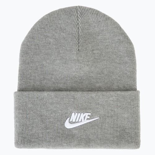 Căciulă de iarnă Nike Peak Futura Beanie dark grey heather/white