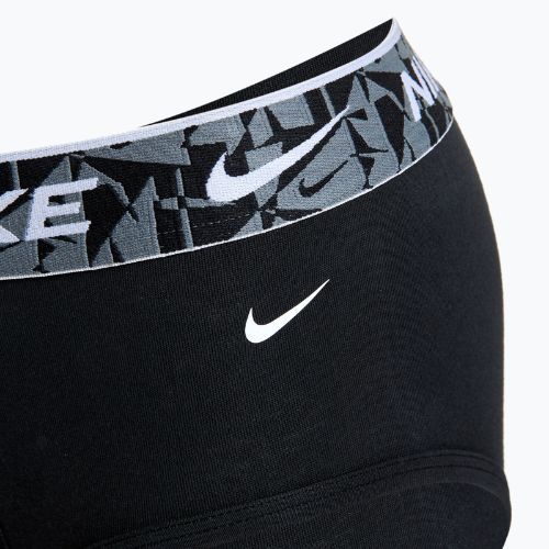 Slip pentru bărbați Nike Everyday Cotton Stretch Brief 3 pary black/green/black