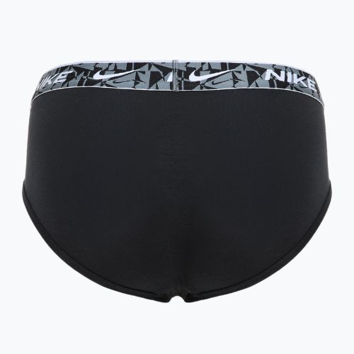Slip pentru bărbați Nike Everyday Cotton Stretch Brief 3 pary black/green/black