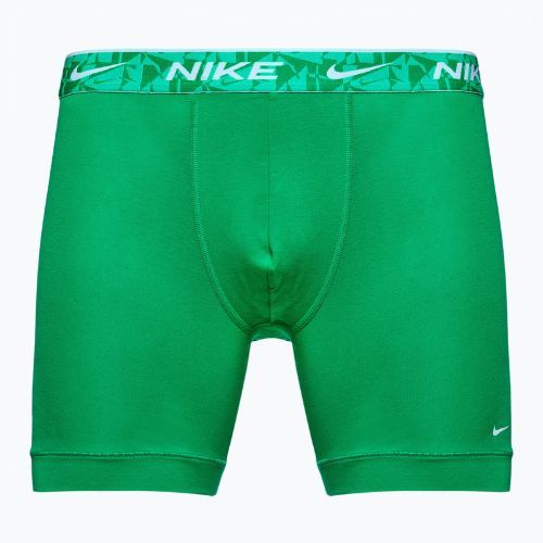 Boxeri pentru bărbați Nike Everyday Cotton Stretch 3 pary green/black