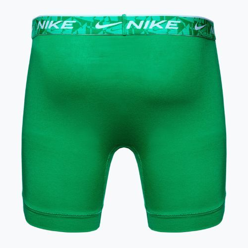 Boxeri pentru bărbați Nike Everyday Cotton Stretch 3 pary green/black