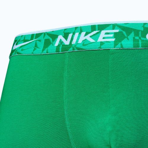 Boxeri pentru bărbați Nike Everyday Cotton Stretch 3 pary green/black