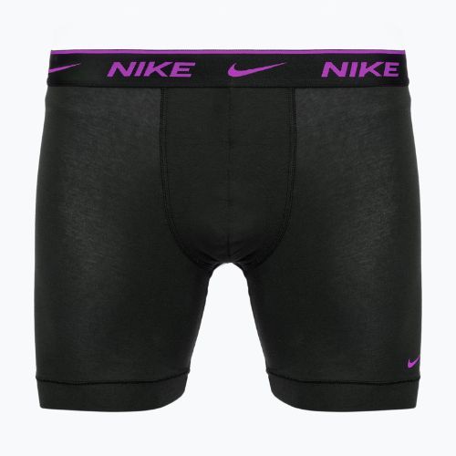 Boxeri pentru bărbați Nike Everyday Cotton Stretch 3 pary black/gold/black
