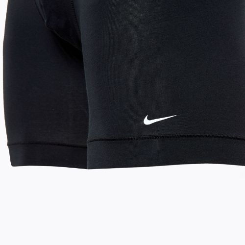 Boxeri pentru bărbați Nike Everyday Cotton Stretch 3 pary black/gold/black