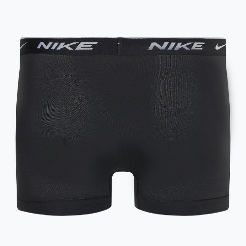 Boxeri pentru bărbați Nike Everyday Cotton Stretch Trunk 3 perechi  black/armory navy/black
