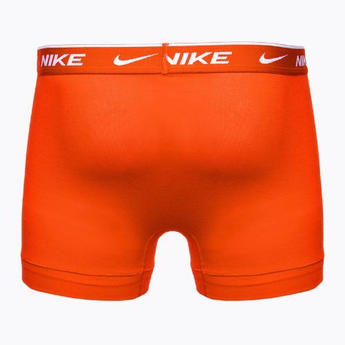 Boxeri pentru bărbați Nike Everyday Cotton Stretch Trunk 3 perechi team orange/uni red/black