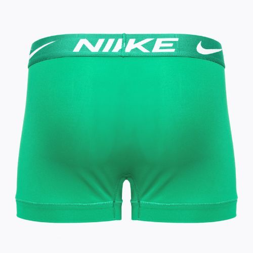 Boxeri pentru bărbați Nike Dri-Fit Essential 3 perechi  green/hyper crimson/burgundy crush