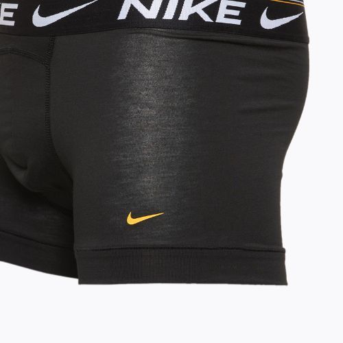 Boxeri pentru bărbați Nike Dri-FIT Ultra Comfort Trunk 3 pary black gold/storm/black