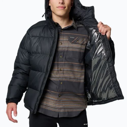 Columbia Pike Lake II Hooded down jacket negru 012