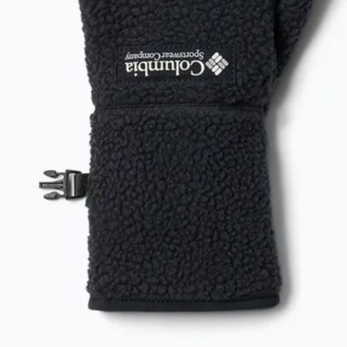 Mănuși de antrenament damskie Columbia Helvetia II Sherpa black