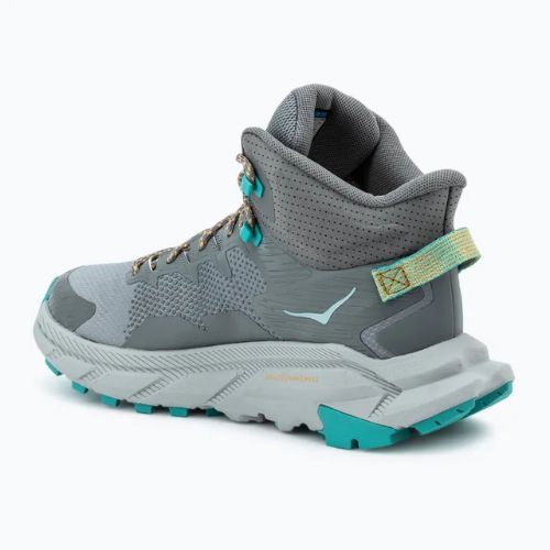 Încălțăminte turistică pentru bărbați HOKA Trail Code GTX galactic grey/electric aqua