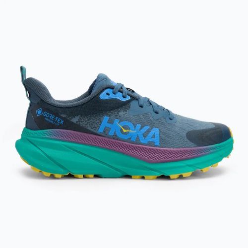 Încălțăminte de alergare pentru bărbați HOKA Challenger 7 GTX real teal/tech green