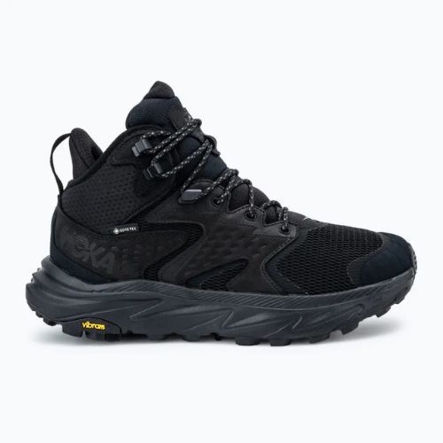 Încălțăminte turistică pentru bărbați HOKA Anacapa 2 Mid GTX black/black