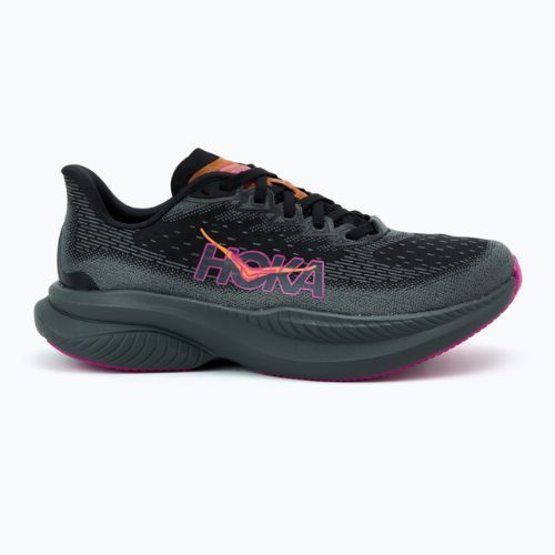 Pantofi de alergare pentru femei HOKA Mach 6 negru/fucsia