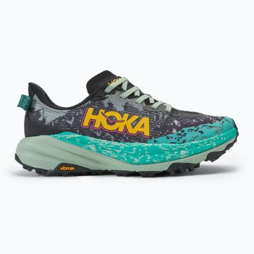 Încălțăminte de alergare pentru femei HOKA Speedgoat 6 black/aloe vera