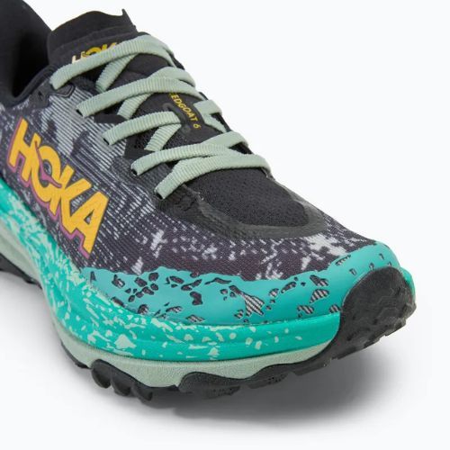 Încălțăminte de alergare pentru femei HOKA Speedgoat 6 black/aloe vera