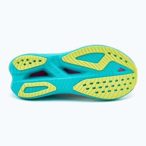 Pantofi de alergare pentru femei HOKA Mach X 2 frost/electric aqua