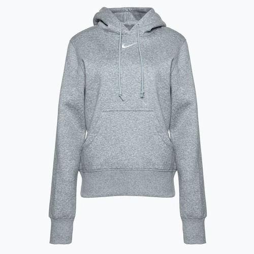 Bluză pentru femei Nike Sportswear Phoenix Fleece dark grey heather/sail