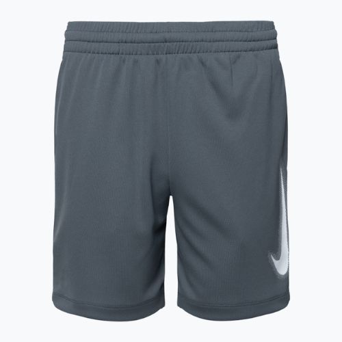 Pantaloni scurți pentru copii Nike Dri-Fit Multi smoke grey/white/white
