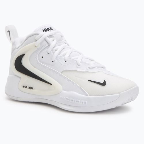 Pantofi de volei Nike React Hyperset 2 alb/alb/negru