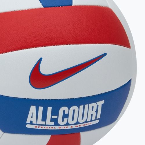 Minge de voleiNike All Court Volleyball white/university red/game royal/university red mărimea 5
