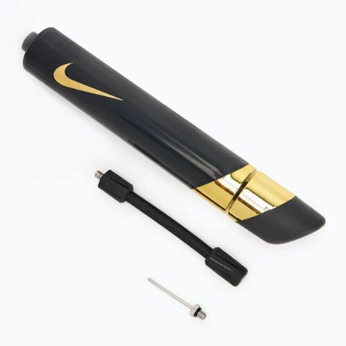 Pompă pentru mingi Nike Hyperspeed Ball Pump Swoosh black/metallic gold/metallic gold