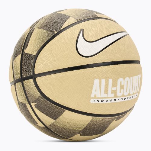 Minge de baschet Nike Everyday All Court 8P Graphic Deflated team gold/black/black/white mărimea 7