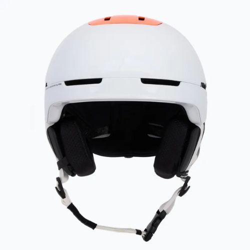 Cască de schi POC Obex Connect hydrogen white/fluorescent orange avip