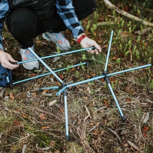 Masa de camping KADVA Tablo ultraușoară albastră