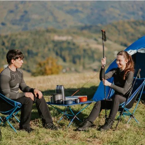 Masa de camping KADVA Tablo ultraușoară albastră