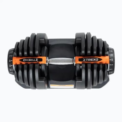 Halteră ajustabilă TREXO ADT-40-BF 40 kg neagră