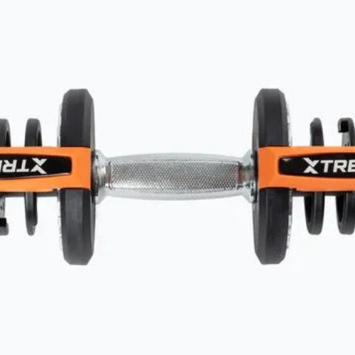 Halteră ajustabilă XTREXO ADT-40-BF 40 kg neagră
