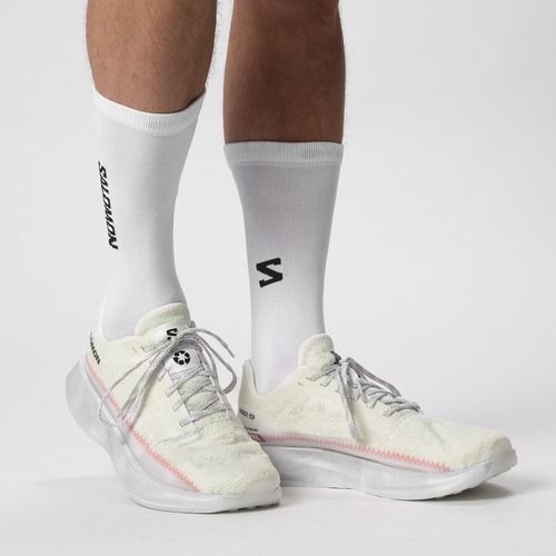 Șosete Salomon 365 Crew white/ black