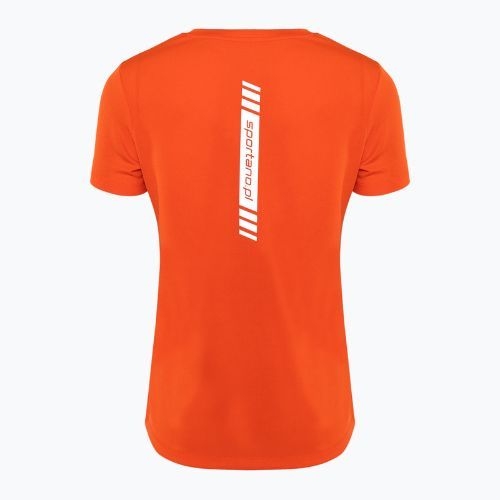 Tricou de alergare pentru femei SPORTANO Active Women pomarańczowy