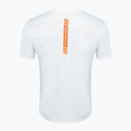 Tricou de alergare pentru bărbați SPORTANO Active Men biały