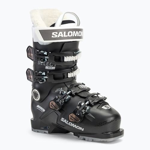 Ghete de schi pentru femei Salomon Select HV 70 W GW black/rose gold met./white