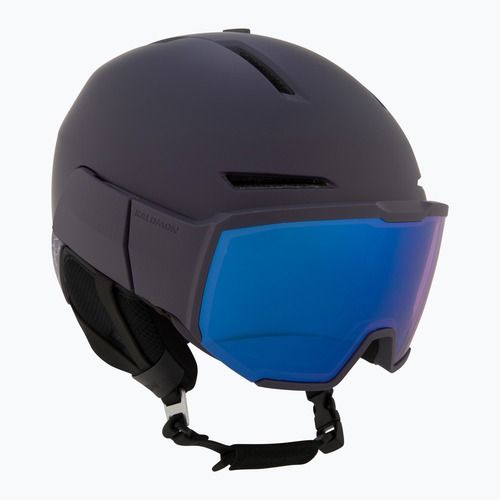 Cască de schi Salomon Osmo Pro Sigma Photo nightshade/sky blue