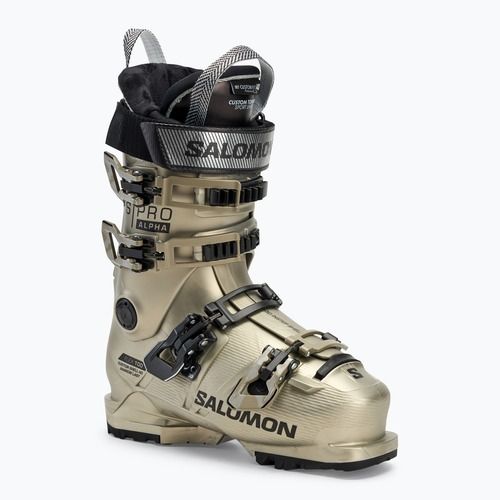 Ghete de schi pentru femei Salomon S/Pro Alpha 100 W GW light bronze met./black/black