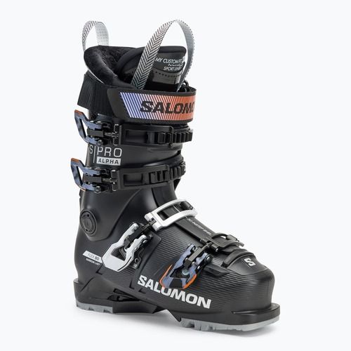 Ghete de schi pentru femei Salomon S/Pro Alpha 80 W GW black/black