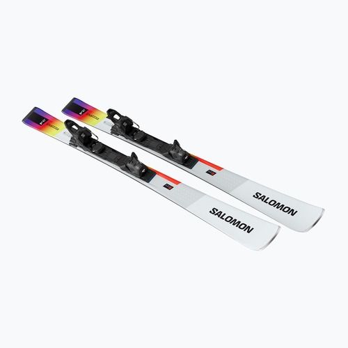 Schiuri de coborâre Salomon S/Max Endurance + legături M10 GW white/safety yellow/black