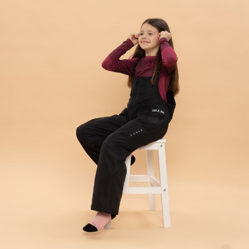 Pantaloni de schi pentru copii KADVA Skiro Pants negru