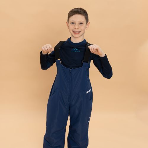 Pantaloni de schi pentru copii KADVA Skiro Pants albastru închis