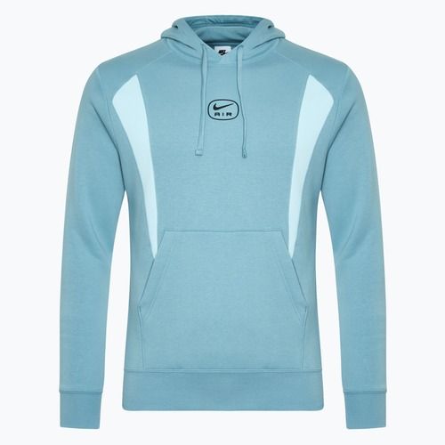Hanorac pentru bărbați Nike Sportstwear Air denim turqoise/glacier blue/black