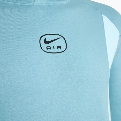 Hanorac pentru bărbați Nike Sportstwear Air denim turqoise/glacier blue/black