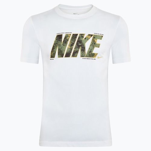 Tricou de antrenament pentru bărbați Nike Dri-Fit Fitness white